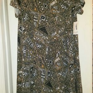 NWT LulaRoe Large Carly Dress